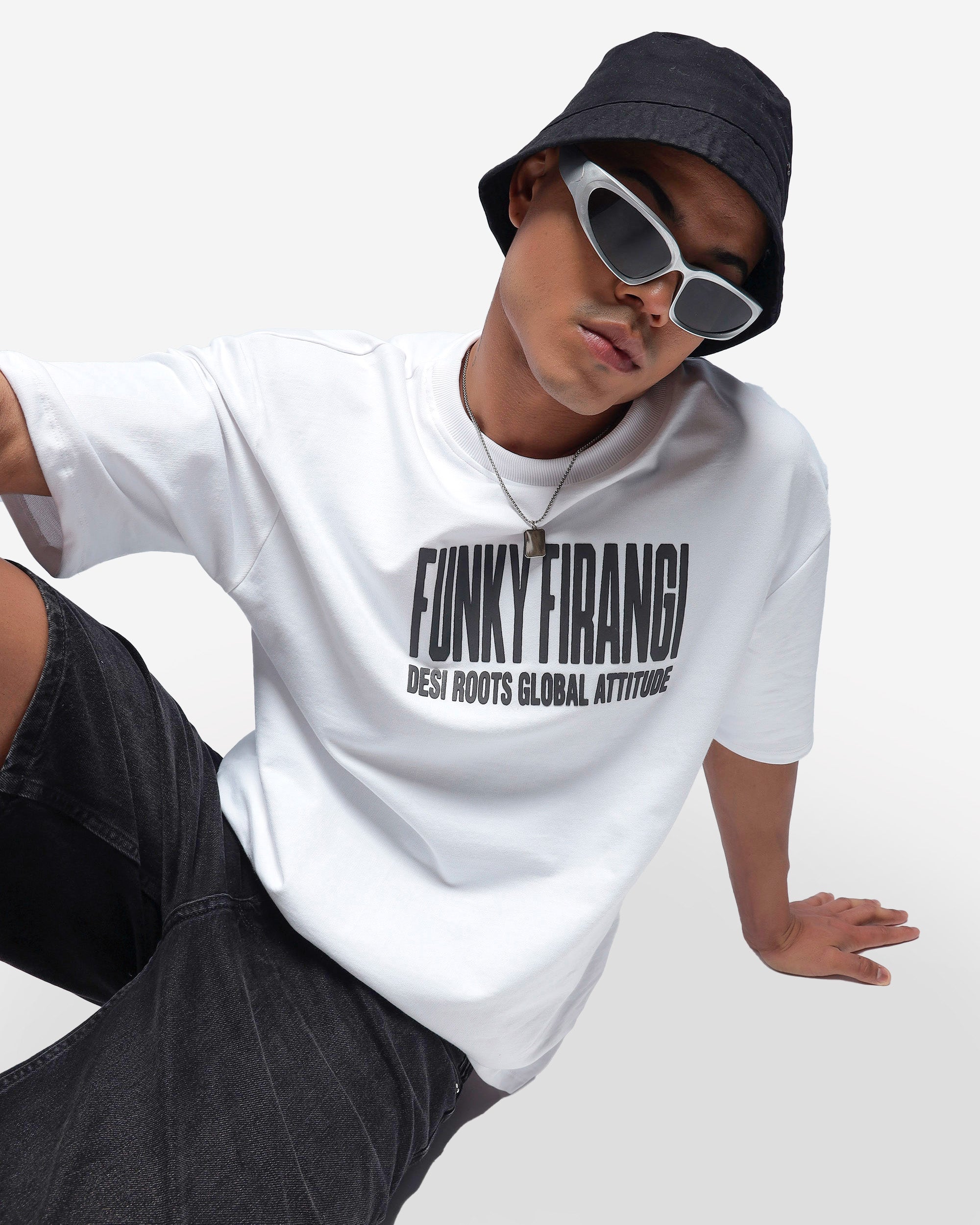 Desi Global Tee (White)