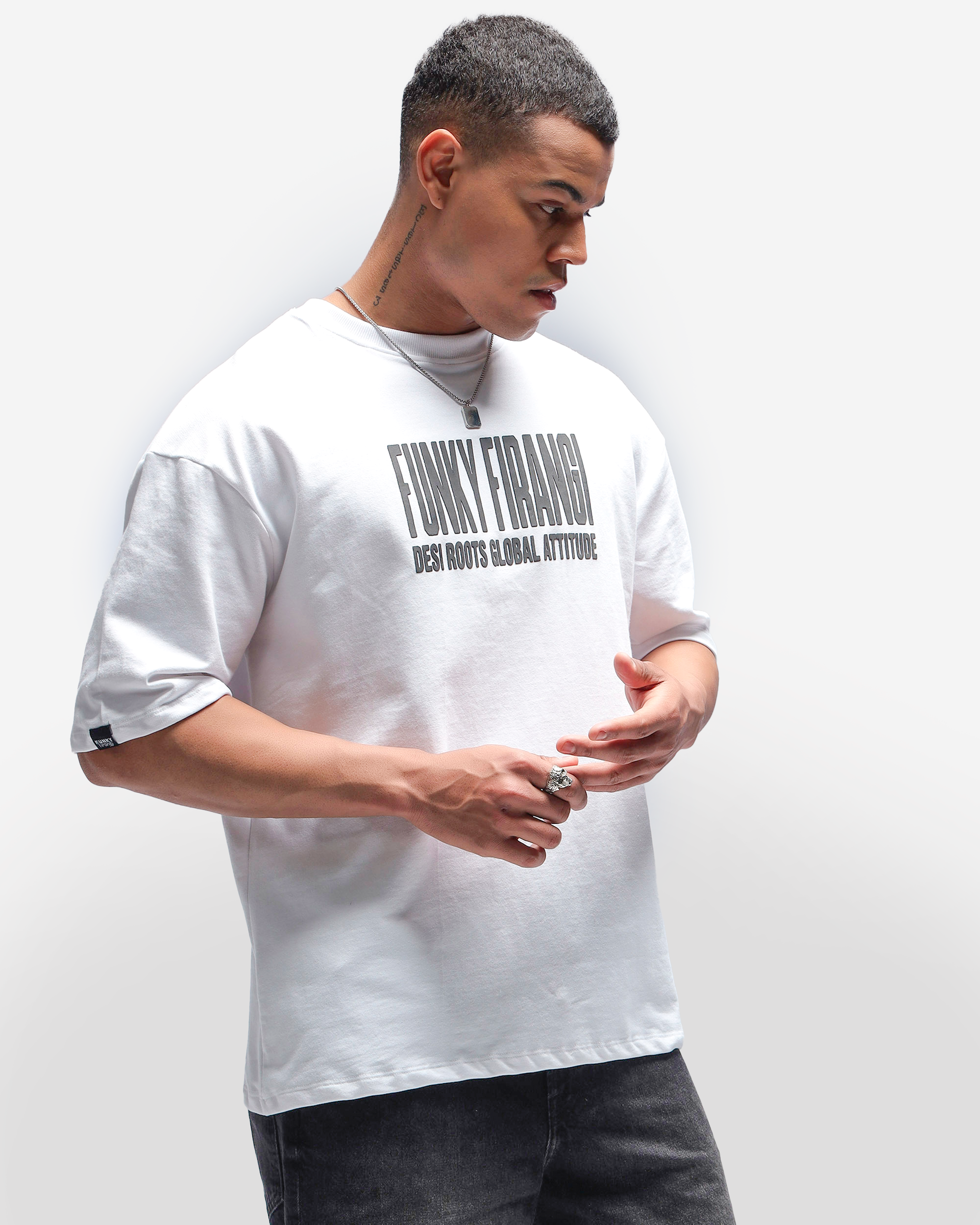 Desi Roots Global Attitude (White)