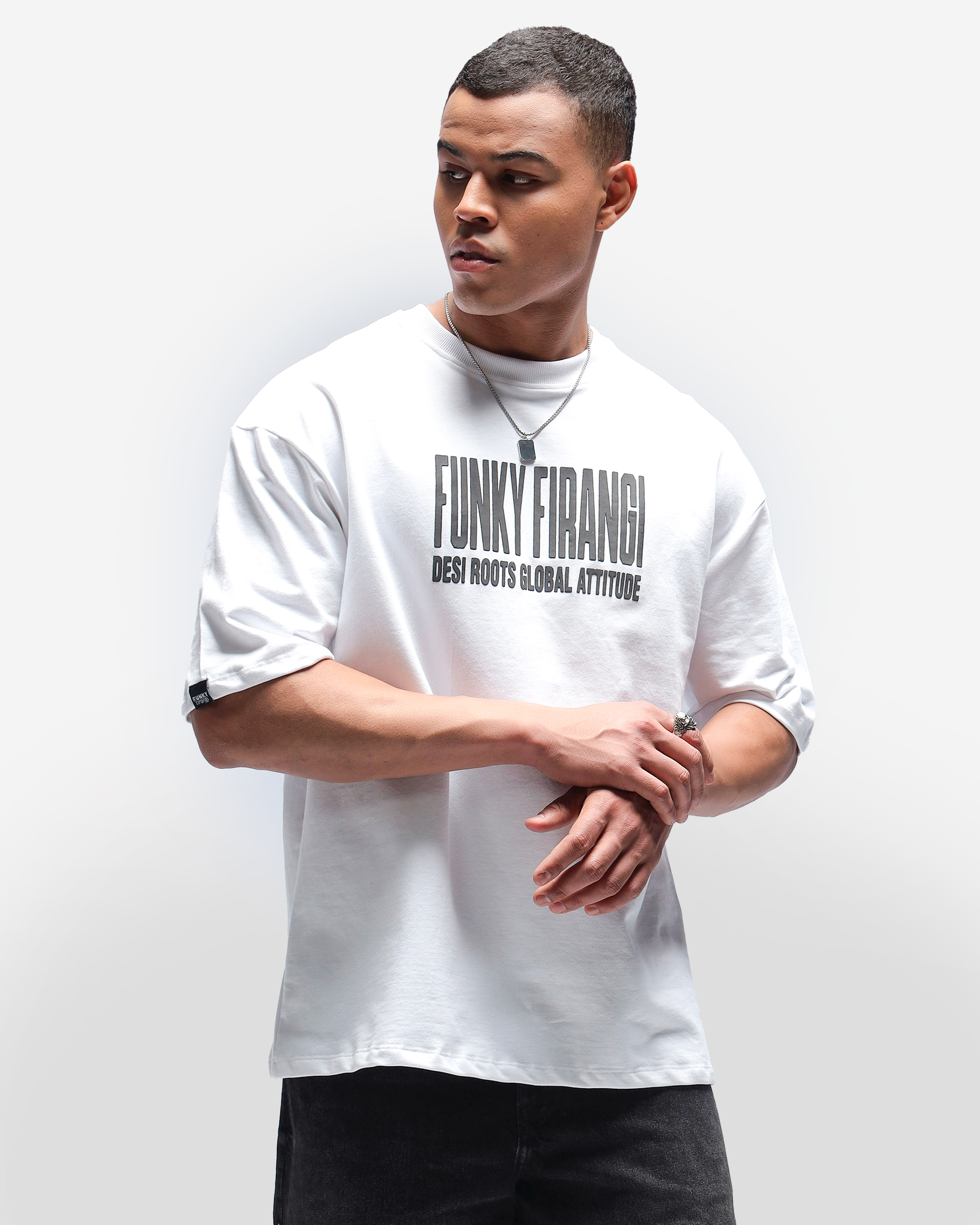 Desi Roots Global Attitude (White)