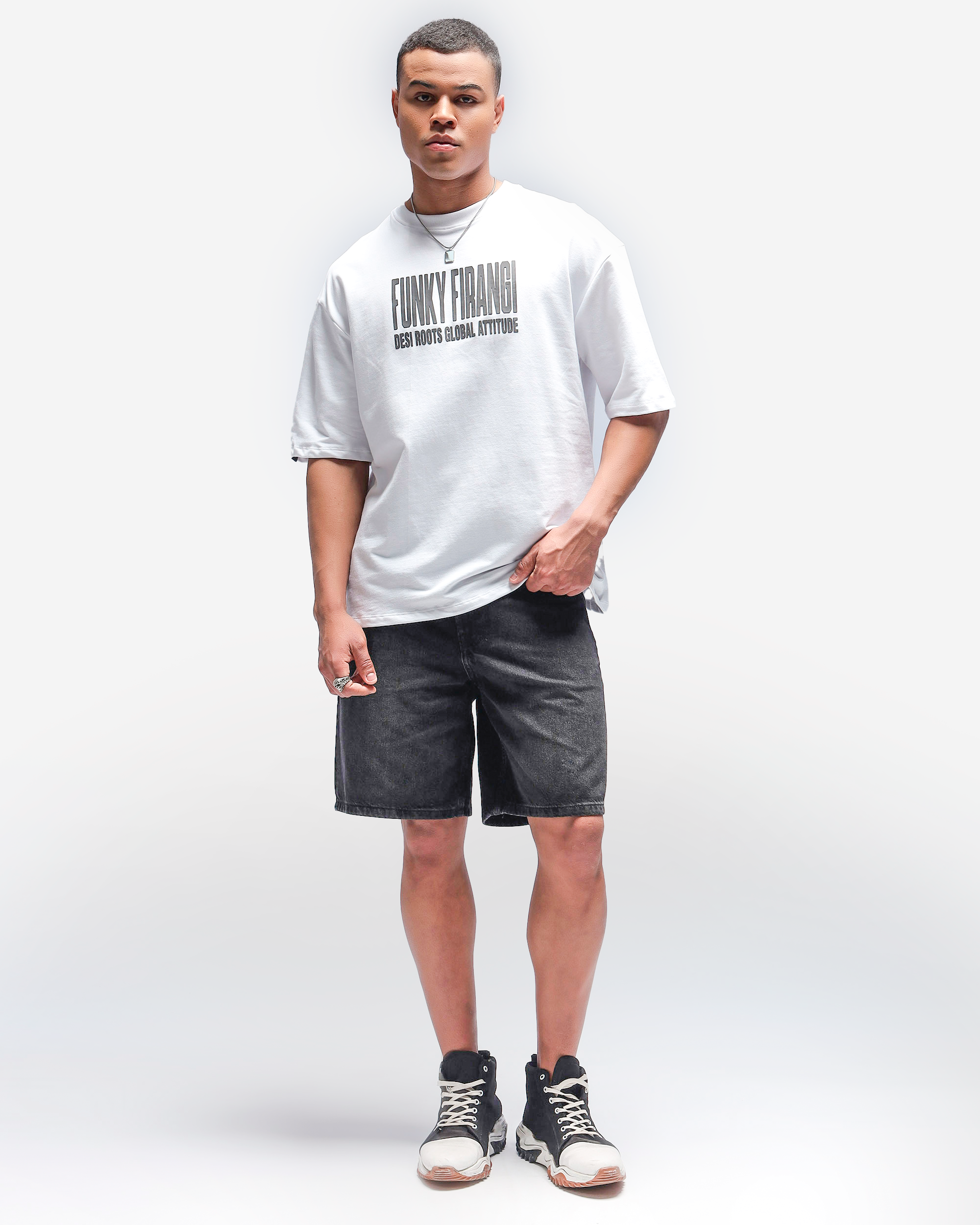 Desi Roots Global Attitude (White)