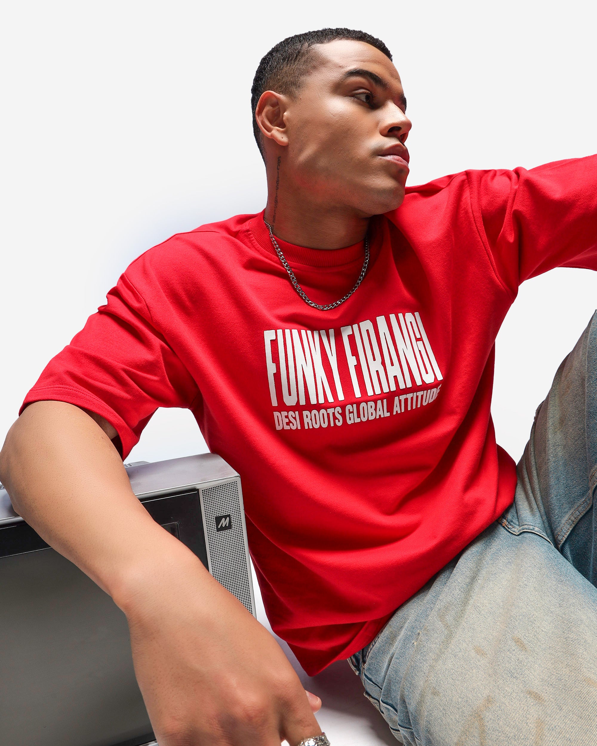 Desi Global Tee (Red)