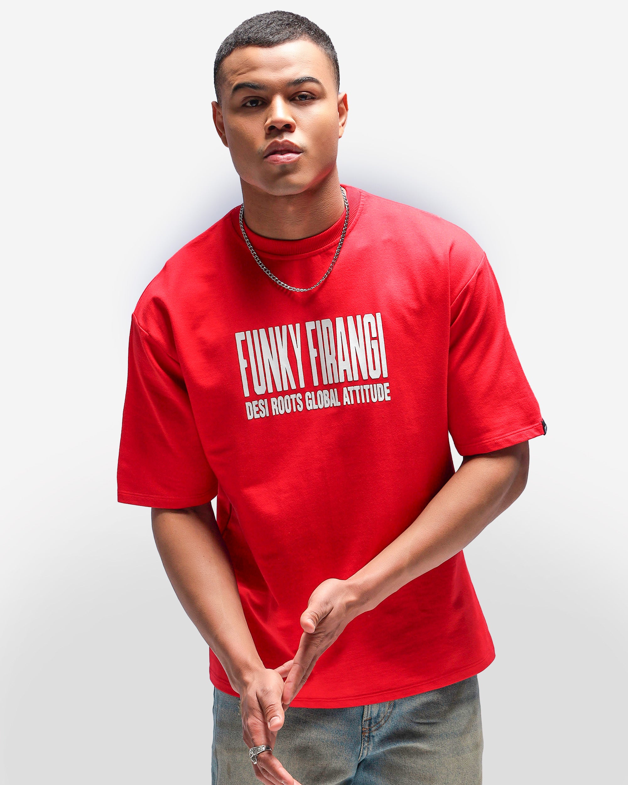 Desi Global Tee (Red)